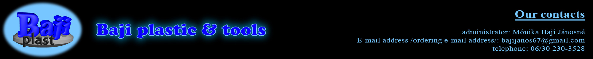 Baji műanyag és szerszámgyártás