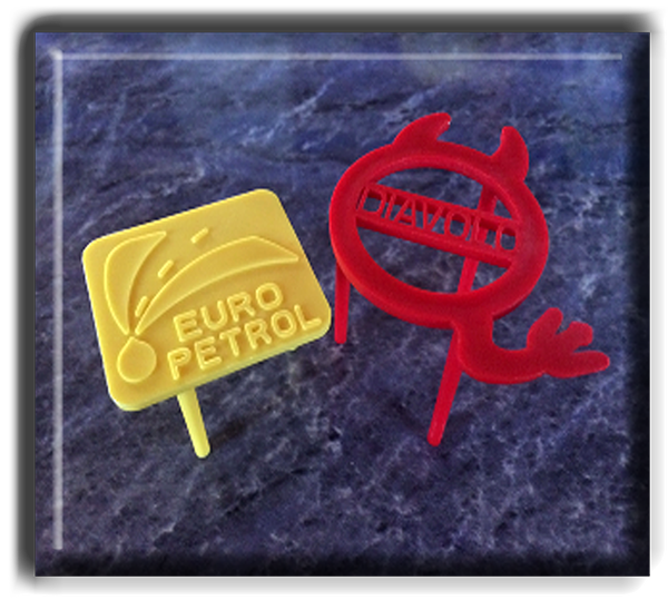 Egyedi pizza távtartó